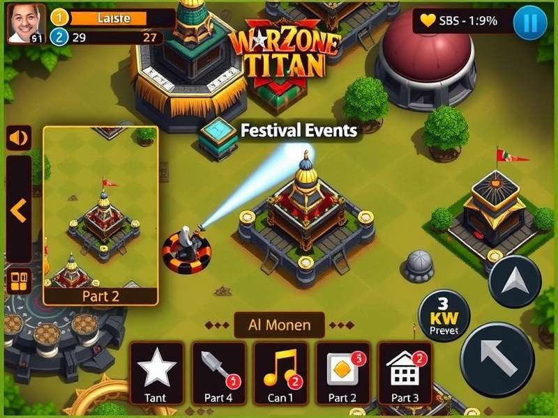 Indian War Zone Titan festival event screen